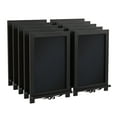 thumbnail image 1 of Flash Furniture Canterbury 12" x 17" Black Tabletop Magnetic Chalkboards with Metal Scrolled Legs, Hanging Wall Chalkboards, Countertop Memo Boards, Set of 10, 1 of 13