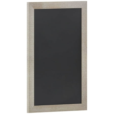 Alamont Home - Canterbury 20"W x 0.75"D x 30"H Magnetic Wall Mounted Chalkboard - Weathered Brown