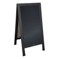 thumbnail image 1 of Flash Furniture Canterbury A-Frame Wood Magnetic Chalkboard Set in Black, 1 of 7