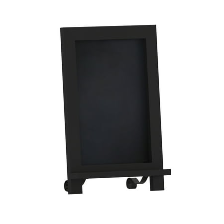 Alamont Home - Canterbury 9.5"W x 1.88"D x 14"H Magnetic Tabletop Chalkboard - Black