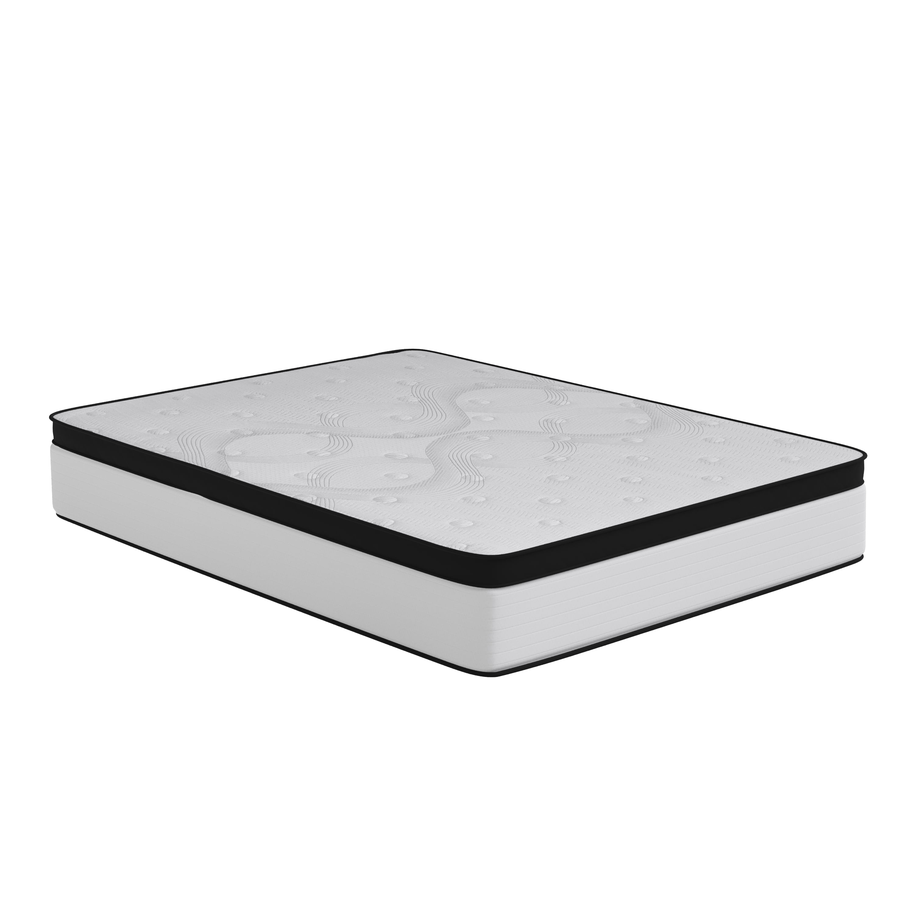 Queen 12-Inch Extra Firm Hybrid Pocket Spring Mattress
