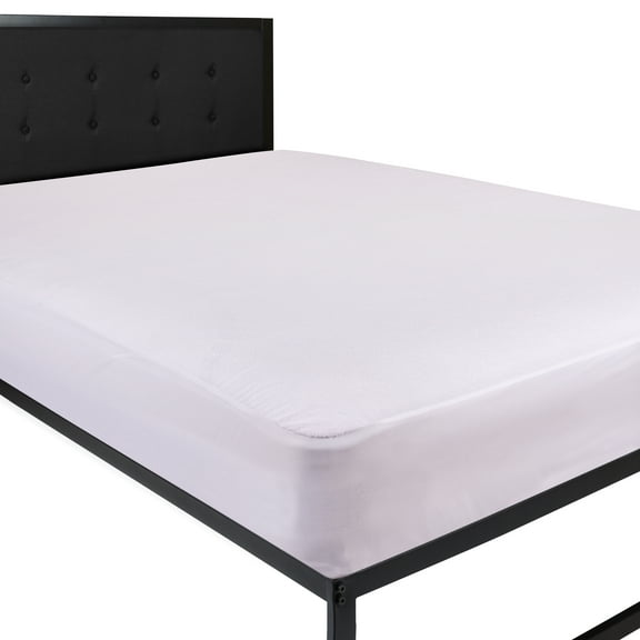 Flash Furniture Capri Comfortable Sleep Premium Fitted 100% Waterproof-Hypoallergenic Vinyl Free Mattress Protector - Breathable Fabric Surface, King
