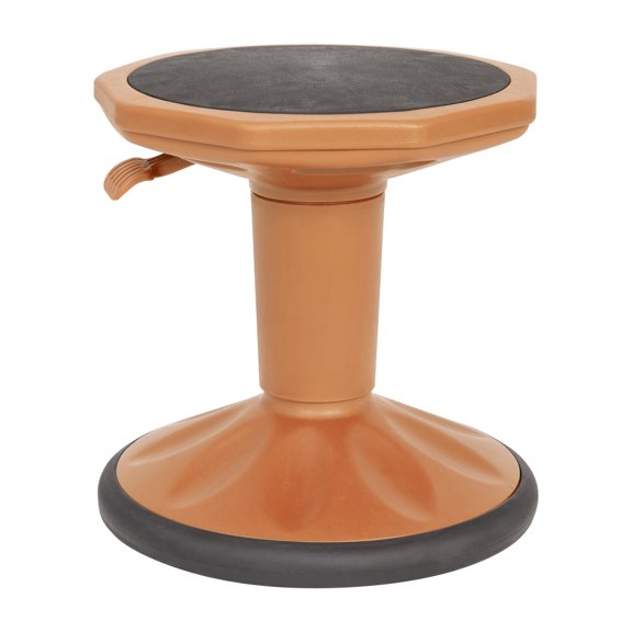Flash Furniture Carter Adjustable Kids Wobble Stool, Orange
