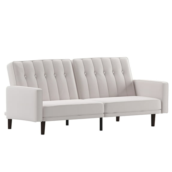 Flash Furniture Carter Living Room Sofa, Stone Fabric