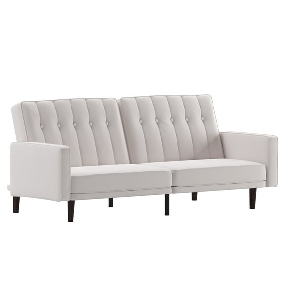 Flash Furniture Carter Living Room Sofa, Stone Fabric