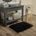 thumbnail image 1 of Flash Furniture Chalet Rectangular Modern Black Area Rug, 2' x 3', 1 of 6