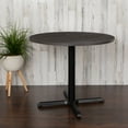 thumbnail image 1 of Flash Furniture Chapman 36" Round Multipurpose Conference Table, Rustic Gray, 1 of 12