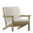 thumbnail image 1 of Flash Furniture Charlestown Adirondack Outdoor Club Chair - Natural/Cream, 1 of 12