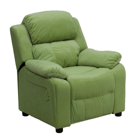 Flash Furniture - Charlie Kids Recliner - Green