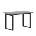 thumbnail image 1 of Flash Furniture Commercial 48x30 Conference Table with 1" Thick Double Sided Laminate Table Top with PVC Edging and Heavy Duty U-Frame Steel Base, Gray Oak, 1 of 12