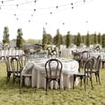 thumbnail image 1 of Flash Furniture Commercial Dark Brown Indoor/Outdoor Wood Look Stackable Resin Thonet Style Chair, 1 of 10