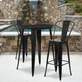 Orange Pub Tables Sets in Kitchen Dining Furniture Walmart