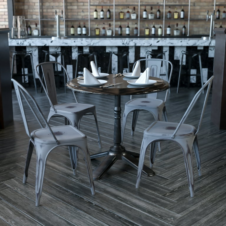 Flash furniture metal chairs outlet