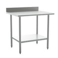 thumbnail image 1 of Flash Furniture Reese Commercial Grade Kitchen Prep and Work Table with Adjustable Shelf 30" x 36", 1 of 9
