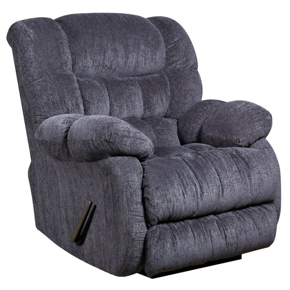 Flash Furniture Contemporary Columbia Blue Microfiber Rocker Recliner, Multiple Colors