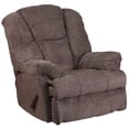 thumbnail image 1 of Flash Furniture Contemporary Hillel Pewter Chenille Rocker Recliner, 1 of 5