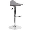 thumbnail image 1 of Flash Furniture Contemporary Vinyl Adjustable Height Barstool with Chrome Base, Multiple Colors, 1 of 6