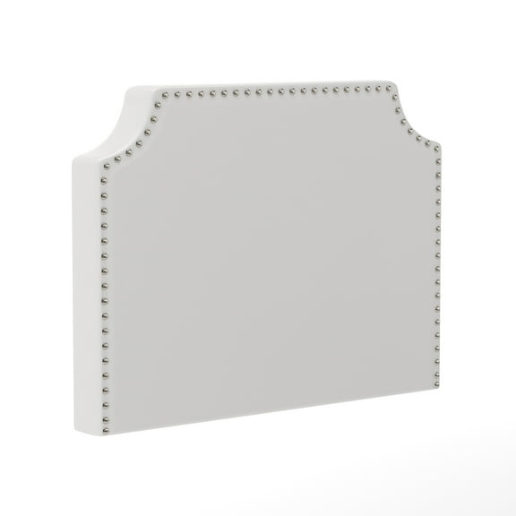 Flash Furniture Adeline Twin Faux Leather Contoured Headboard 39.5"W x 3.75"D x 30.25"H White