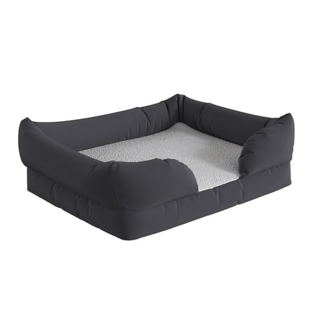 Flash Furniture Cooper Small Memory Foam Pet Bed, Gray