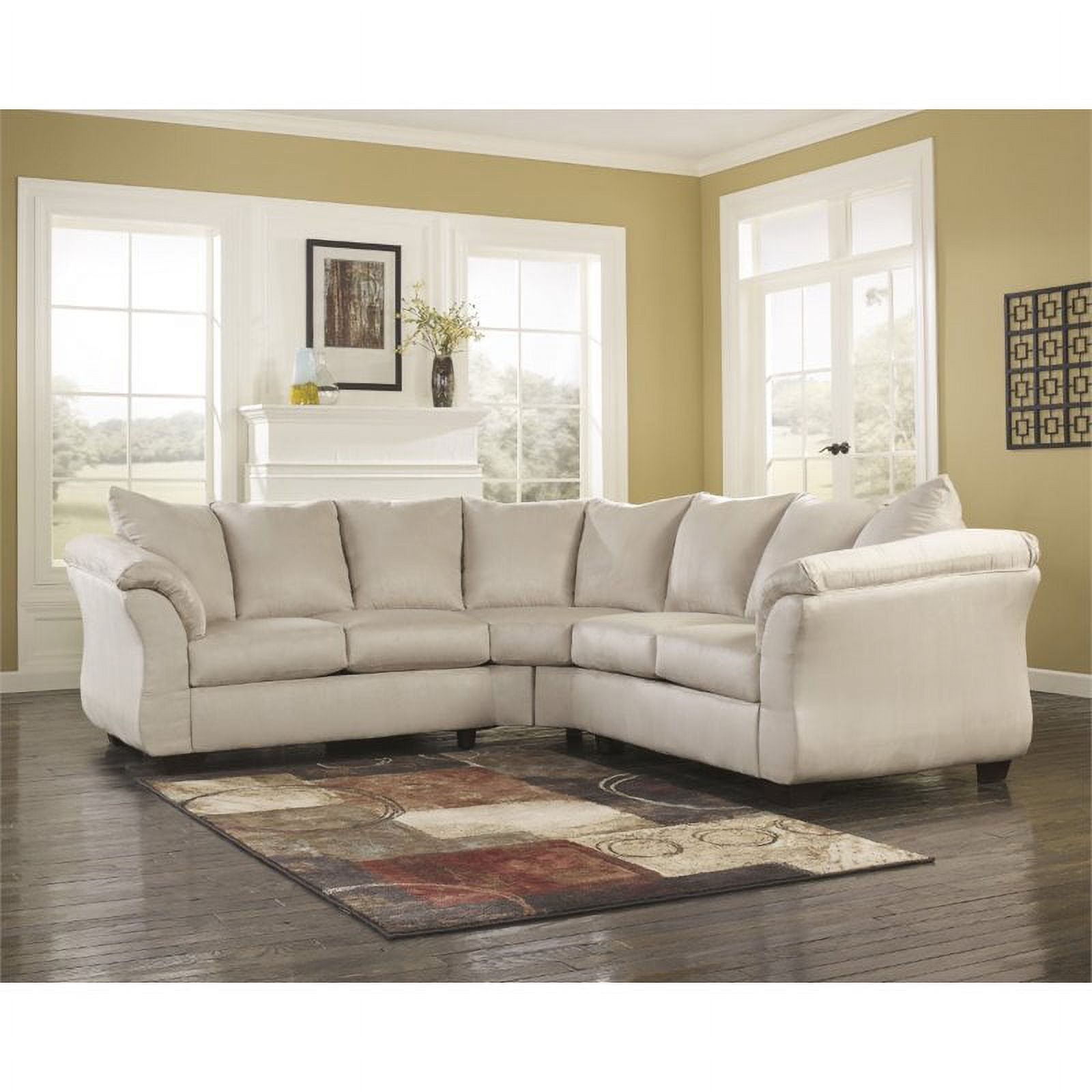 Darcy online mocha sectional