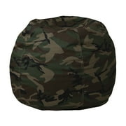 Flash Furniture Dillon Small Camouflage Refillable Bean Bag Chair for Kids and Teens