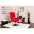 thumbnail image 1 of Flash Furniture Egg Series Red LeatherSoft Side Reception Chair, 1 of 12