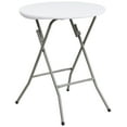thumbnail image 1 of Flash Furniture Elon 2' Round All-Occasion Plastic Folding Event Table, White, 1 of 10