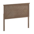 thumbnail image 1 of Flash Furniture Fiona Full Size Herringbone Wooden Adjustable Headboard for Universal Metal Bed Frames - Light Brown, 1 of 9
