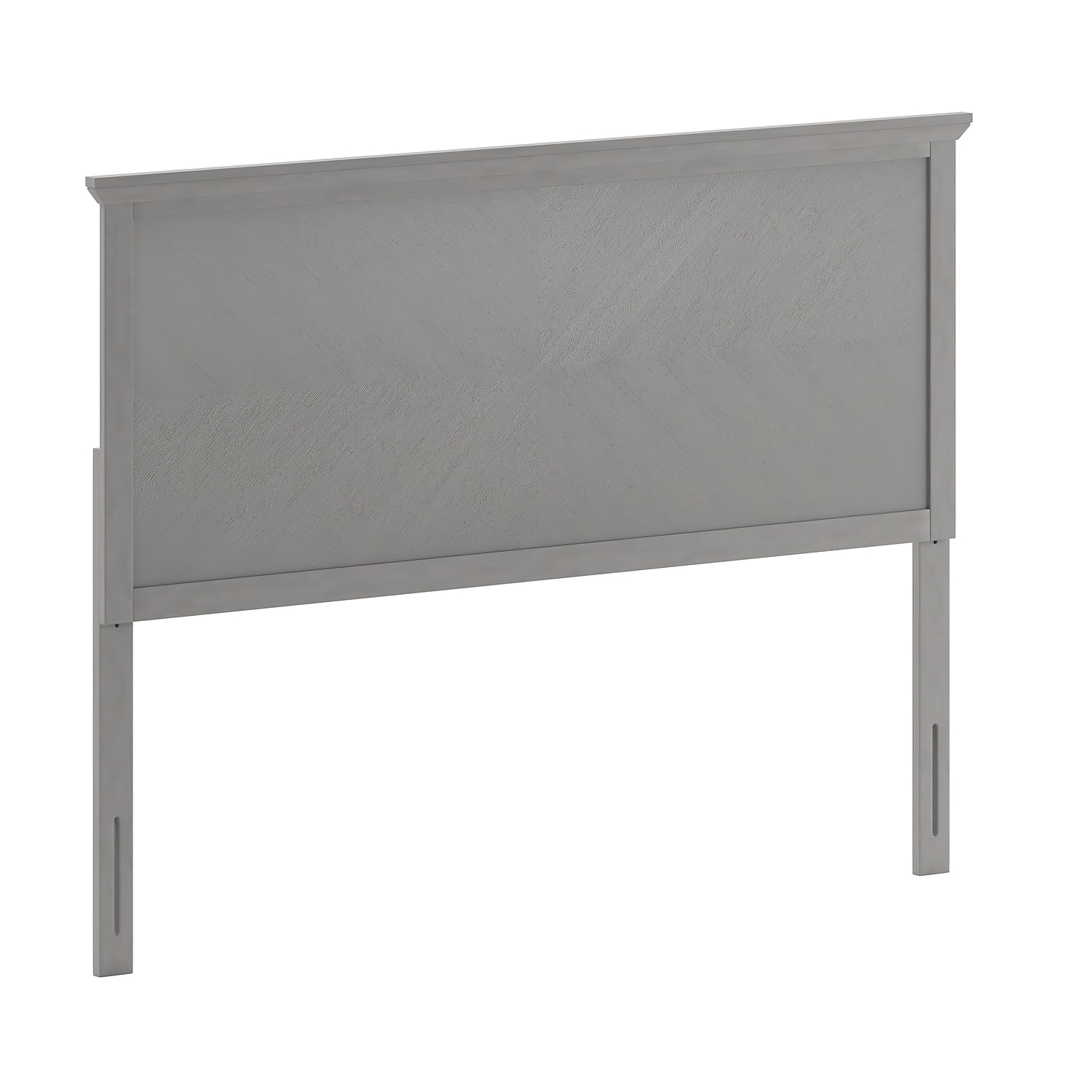 Flash Furniture Fiona Queen Wooden Herringbone Adjustable Headboard 63.25"W x 1.75"D x 46.5"-56.5"H