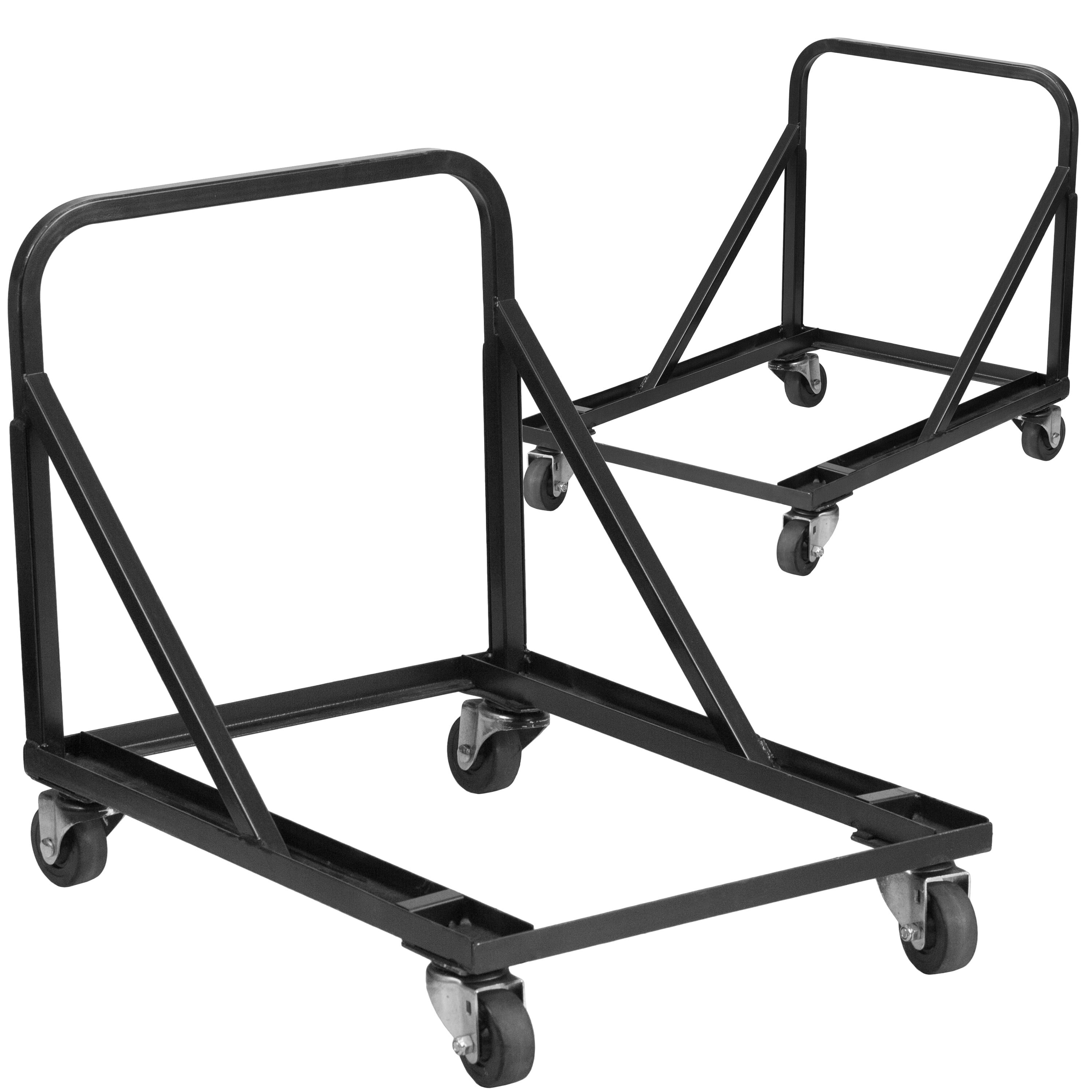 Flash Furniture Frank 2 Pk. Band/Music Stack Chair Dolly Sansujyuku sansujyuku.com