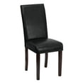 thumbnail image 1 of Flash Furniture Godrich Panel Back Parsons Chair, Black, 1 of 12