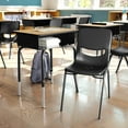 thumbnail image 1 of Flash Furniture HERCULES 24"W Student Desk with Classroom Stack Chair Natural Desktop/Black, 1 of 10