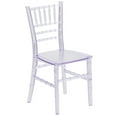 thumbnail image 1 of Flash Furniture HERCULES Child’s Transparent Crystal Resin Party and Event Chiavari Chair for Commercial & Residential Use, 1 of 12