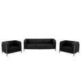 thumbnail image 1 of Flash Furniture HERCULES Imagination Series Leather Chair and Sofa Set - Black, 1 of 6