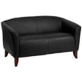 thumbnail image 1 of Flash Furniture HERCULES Imperial Series Black LeatherSoft Loveseat, 1 of 10