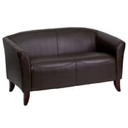 Flash Furniture HERCULES Imperial Series Brown LeatherSoft Loveseat