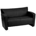 thumbnail image 1 of Flash Furniture HERCULES Majesty Series Black LeatherSoft Loveseat, 1 of 10