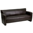 thumbnail image 1 of Flash Furniture HERCULES Majesty Series Brown LeatherSoft Sofa, 1 of 6