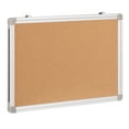 thumbnail image 1 of Flash Furniture HERCULES Series 17.75"W x 11.75"H Personal Sized Natural Cork Board with Aluminum Frame, 1 of 10