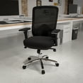 thumbnail image 1 of Flash Furniture HERCULES Series 24/7 Intensive Use Big & Tall 350 lb. Rated Black Mesh Multifunction Swivel Ergonomic Office Chair, 1 of 14