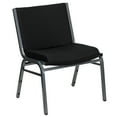 thumbnail image 1 of Flash Furniture HERCULES Series Big & Tall 1000 lb. Rated Black Fabric Stack Chair, 1 of 12