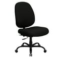 thumbnail image 1 of Flash Furniture HERCULES Series Big & Tall 400 lb. Rated Black Fabric Executive Swivel Ergonomic Office Chair with Adjustable Back, 1 of 6