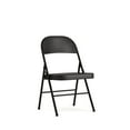 thumbnail image 1 of Flash Furniture HERCULES Series Double Braced Black Metal Folding Chair, 1 of 17