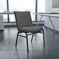 thumbnail image 1 of Flash Furniture HERCULES Series Heavy Duty Gray Fabric Stack Chair, 1 of 12