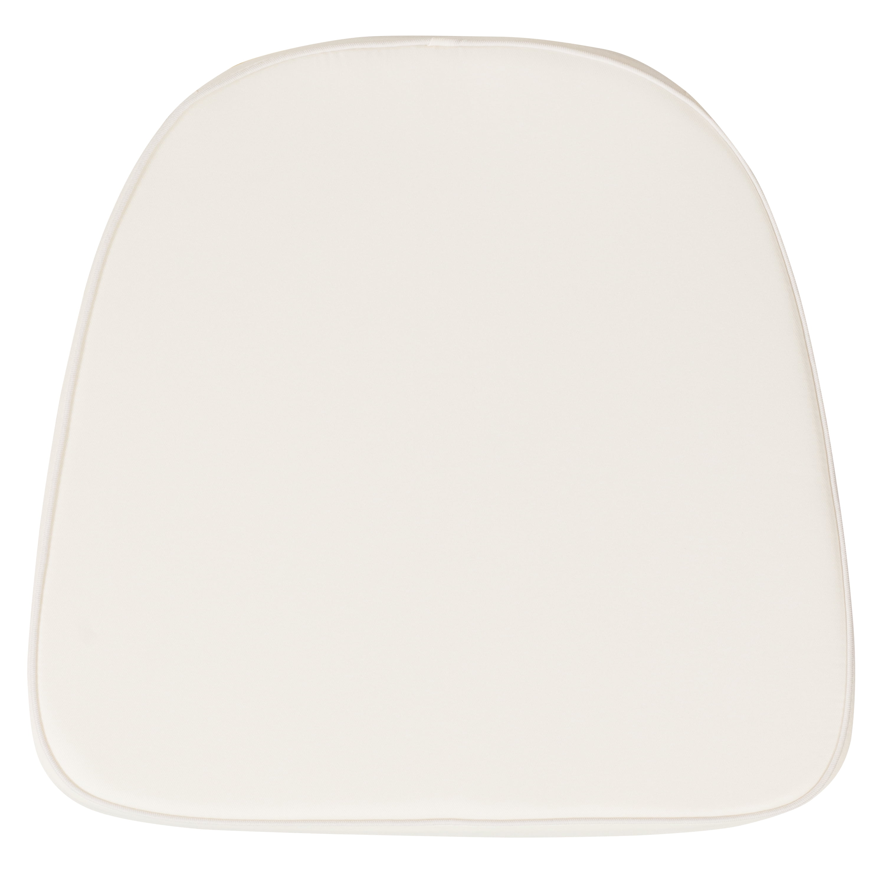 Elegant Ivory Fabric Chiavari Chair Cushion for Indoor Comfort