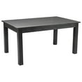 thumbnail image 1 of Flash Furniture Hercules 60" x 38" Rectangular Black Wash Solid Pine Farm Dining Table, 1 of 9