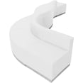 thumbnail image 1 of Flash Furniture Hercules Alon 6 Piece Reception Seating in White, 1 of 6