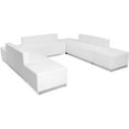 thumbnail image 1 of Flash Furniture Hercules Alon 7 Piece Reception Seating in White, 1 of 6