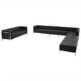 thumbnail image 1 of Flash Furniture Hercules Imagination 10-Piece Reception Configuration in Black, 1 of 6