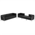 thumbnail image 1 of Flash Furniture Hercules Imagination 4-Piece Reception Configuration in Black, 1 of 2